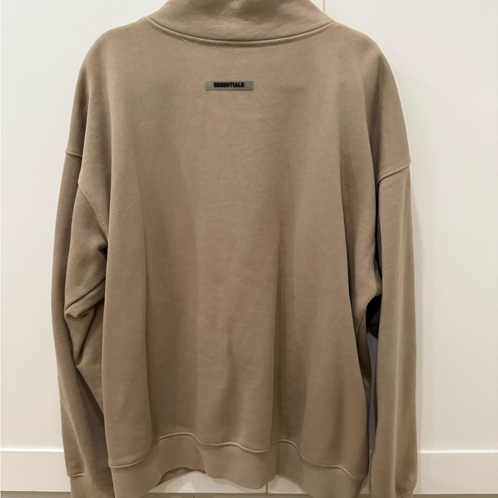 Essentials Tan Crewneck - Picture 3 of 5